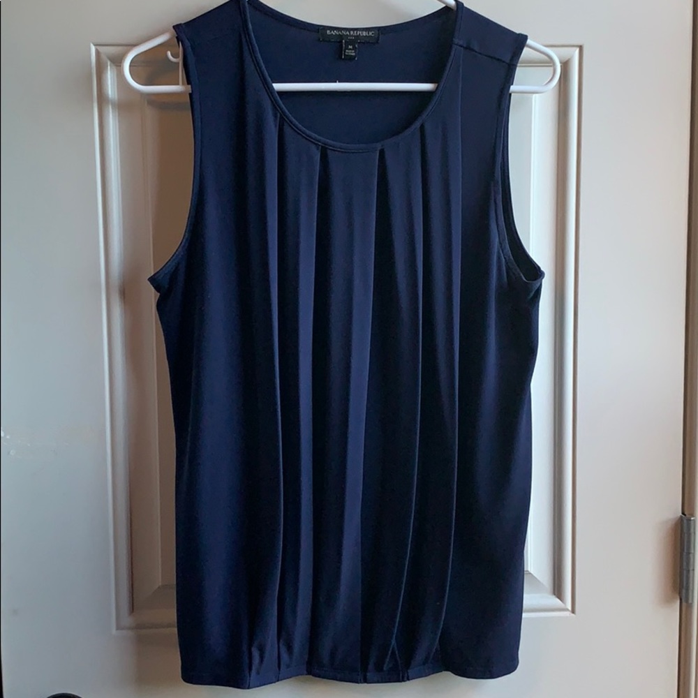 Banana Republic sleeveless blouse